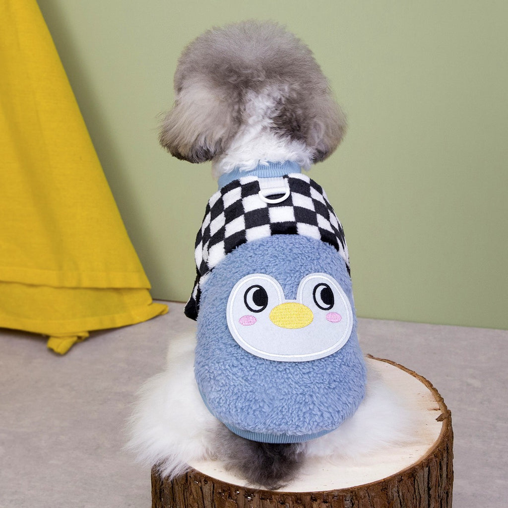 Pet Winter Fleece Hoodie for Small Dogs_CWMM12231