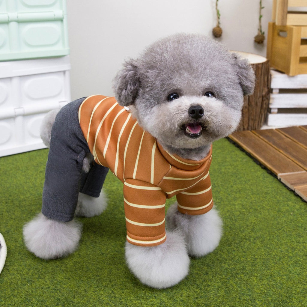 Pet Winter Fleece Pants for Small Dogs_CWMM12225