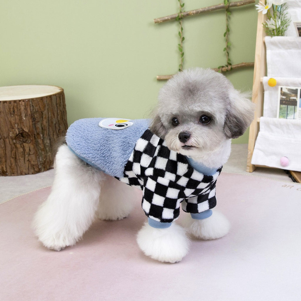 Pet Winter Fleece Hoodie for Small Dogs_CWMM12231