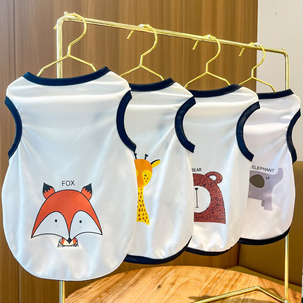 Pet Summer Vest – Nordic Style Dog Cat Shirt_CWMM11275