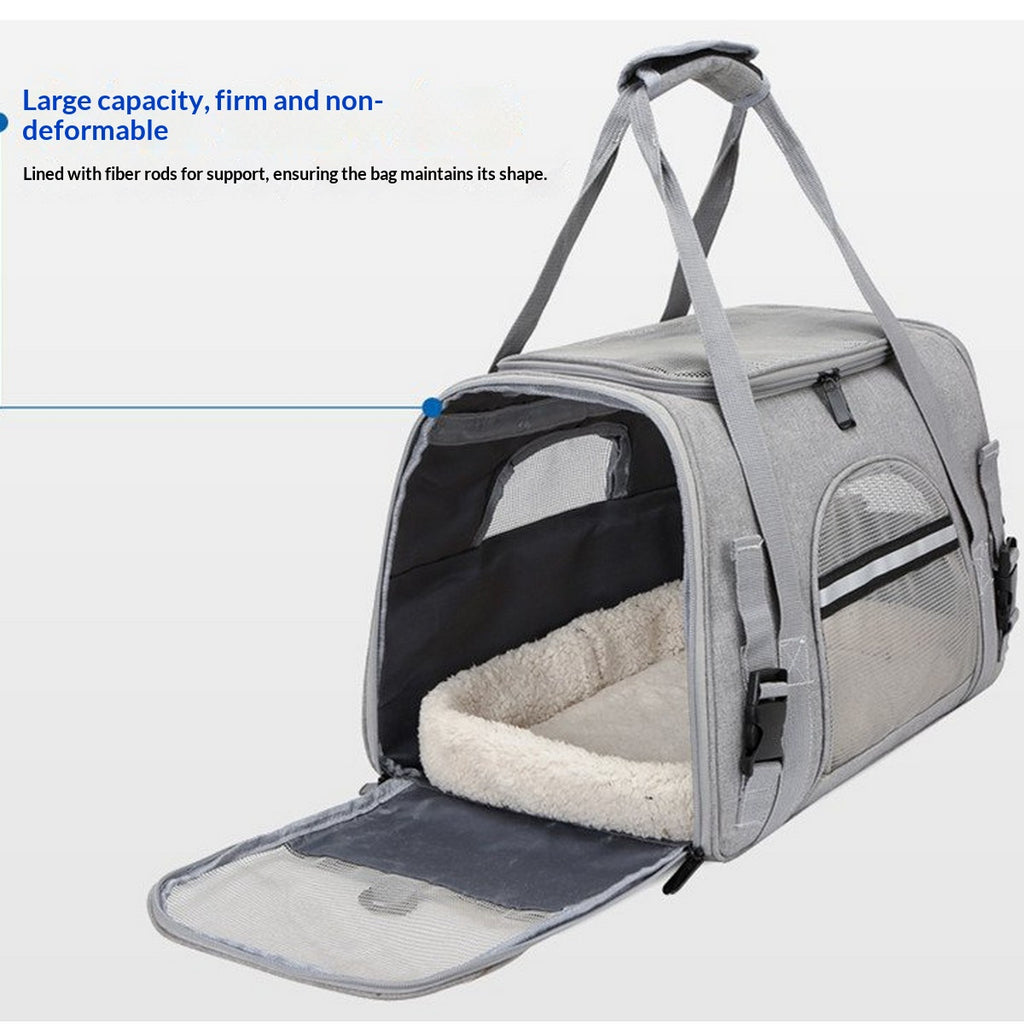Lightweight Pet Carrier for Travel and Car Use_CWMM12936