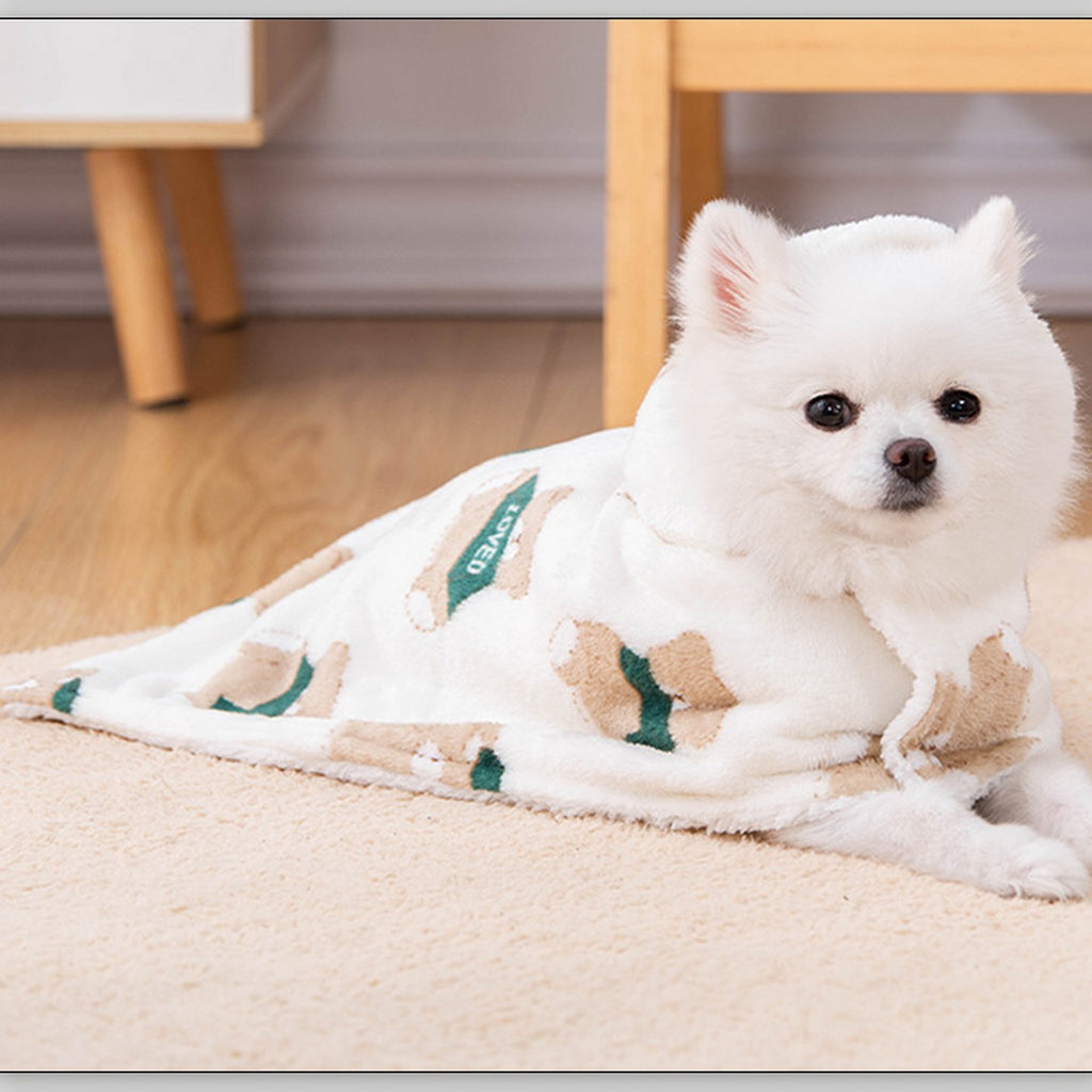 Cute Bear Pet Winter Cape for Dogs Cats_CWMM12743
