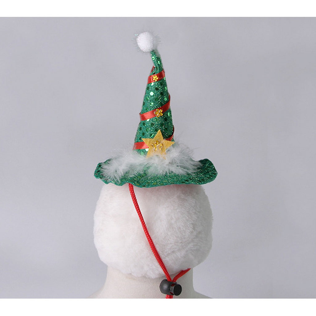 Festive Pet Costume – Creative Christmas Pet Hat_CWMM11352