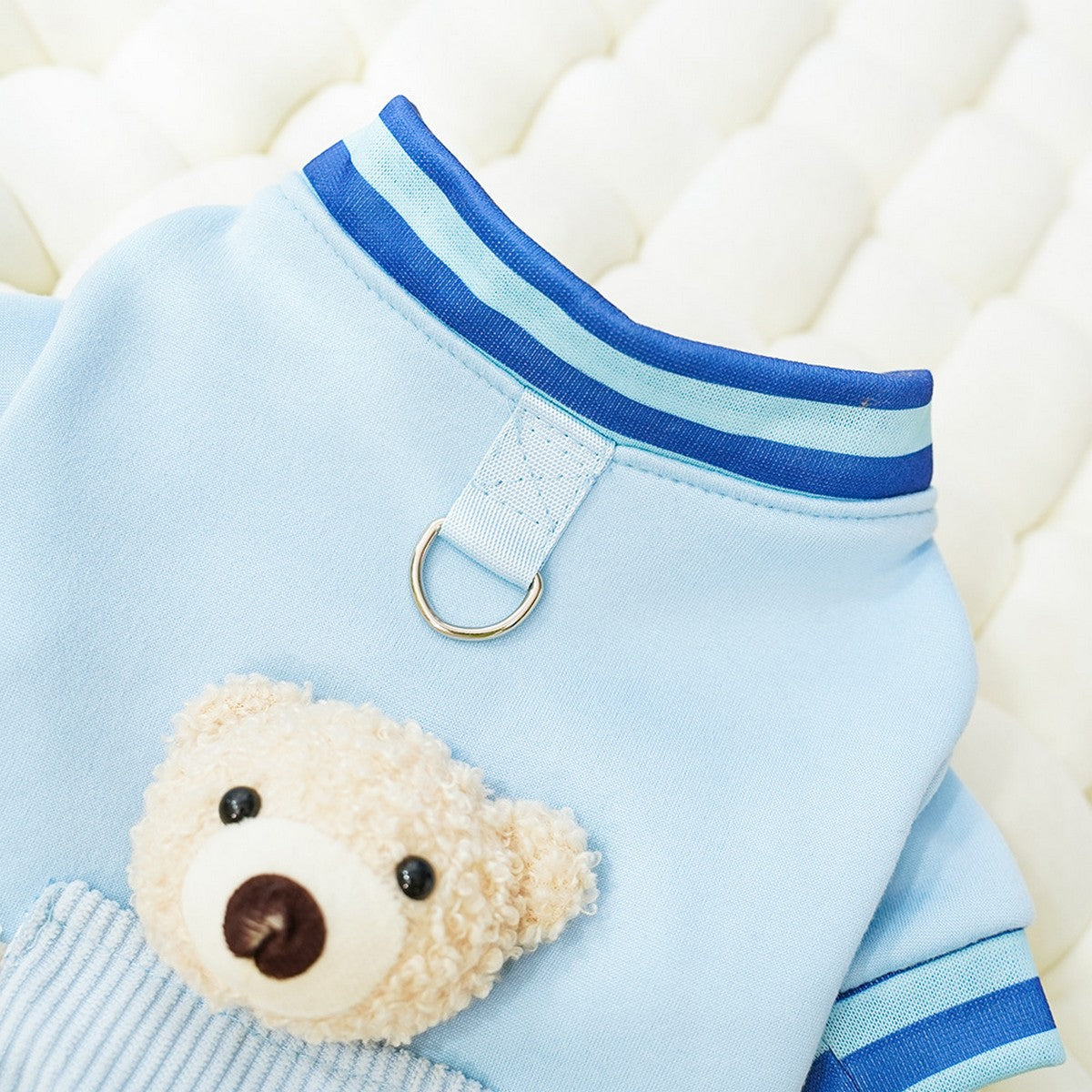 Trendy Pet Jacket – Warm Sporty Baseball Look_CWMM11169