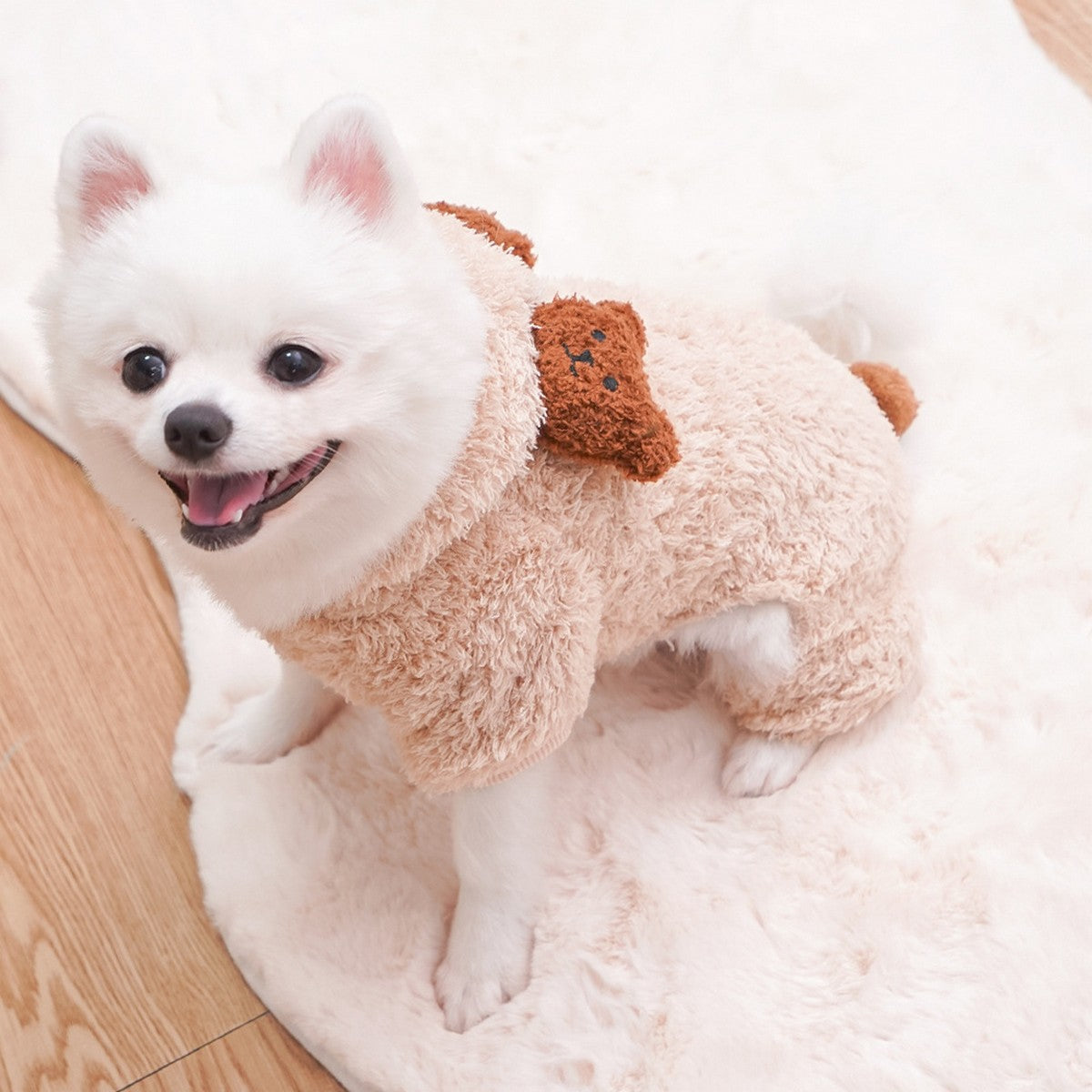 Warm Bear Costume   Winter Dog Cat Wear_CWMM11298