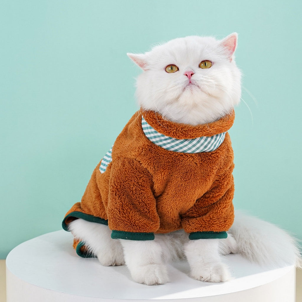 Pet Fleece Jumpsuit – Dog Cat Winter Outfit_CWMM11276