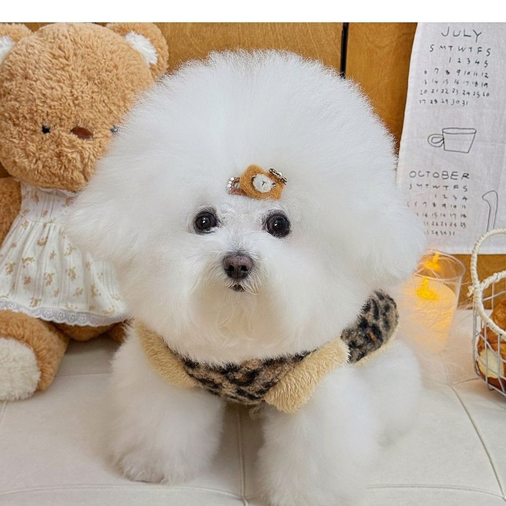 Warm Turtleneck Dog Vest Teddy Bichon Cat_CWMM12276