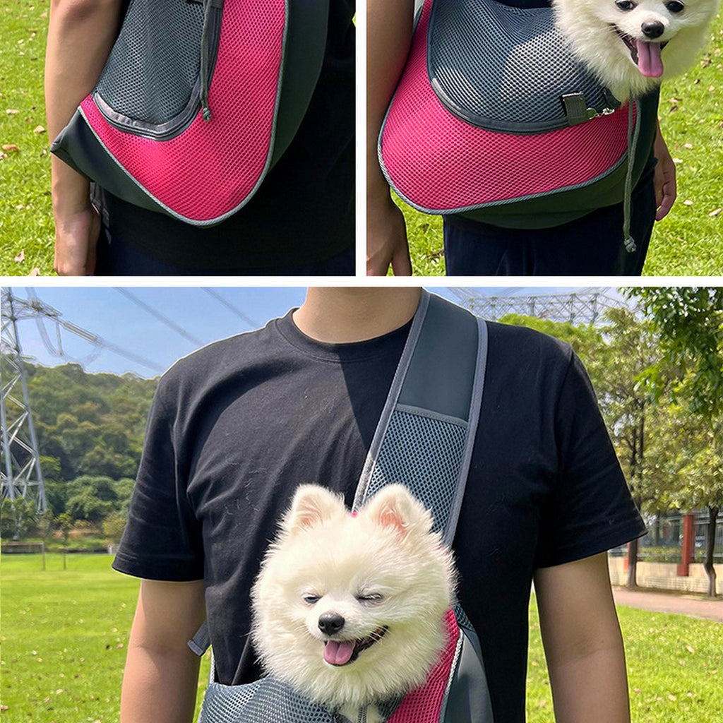 Breathable Mesh Cat & Dog Carrier_CWMM11133