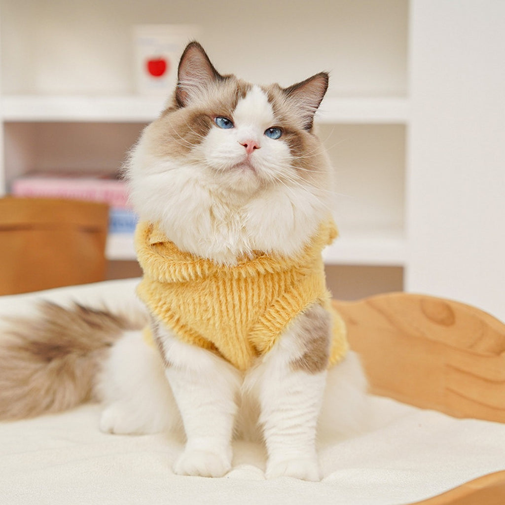 Faux Mink Pet Hoodie Vest for Dogs & Cats_CWMM11182