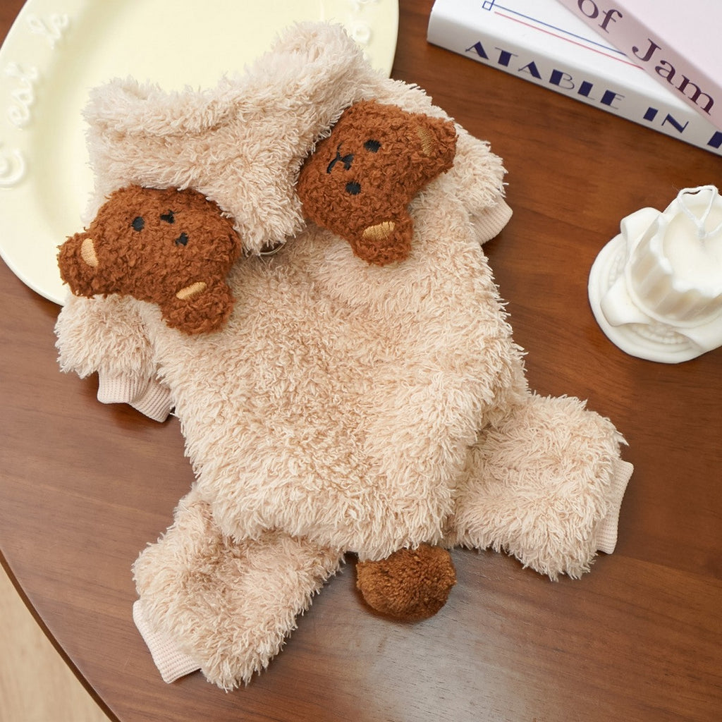 Warm Bear Costume   Winter Dog Cat Wear_CWMM11298