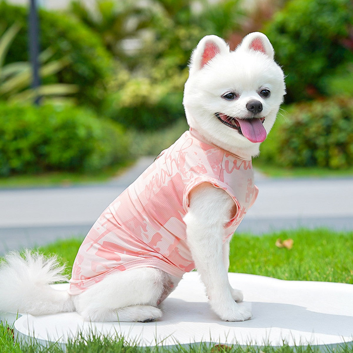 Cool Pet Tank Top – Breathable Cat Dog Outfit_CWMM11273