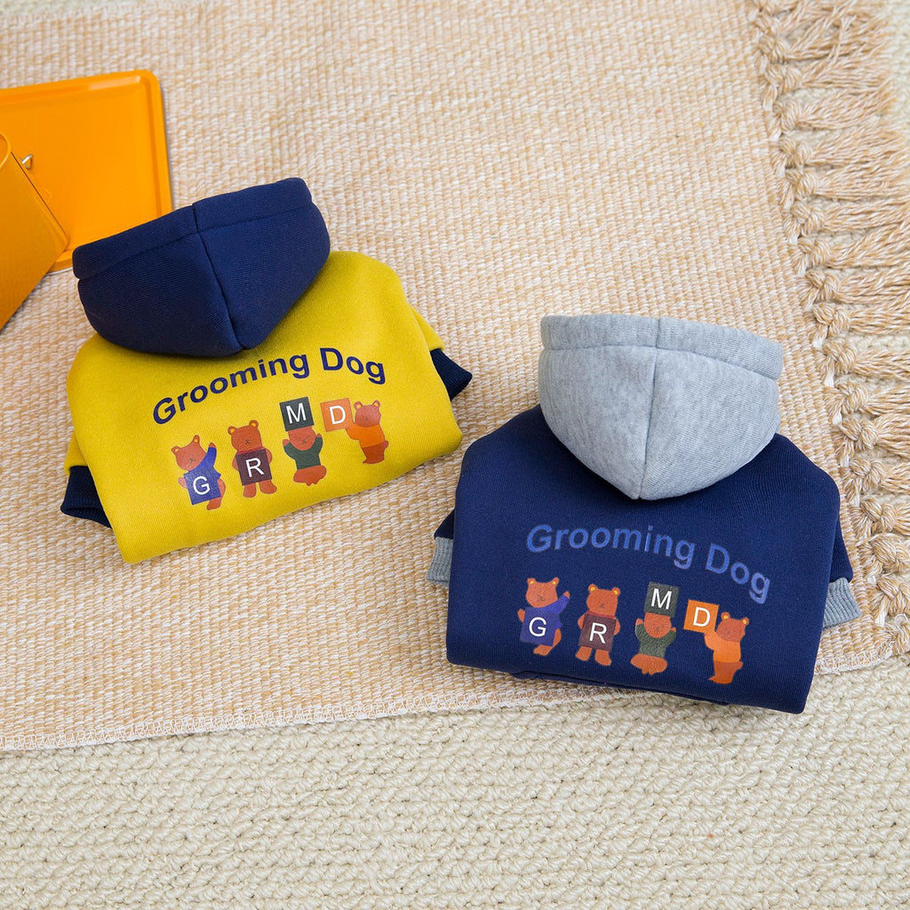 Autumn Winter Fleece Dog Sweatshirt_CWMM12200