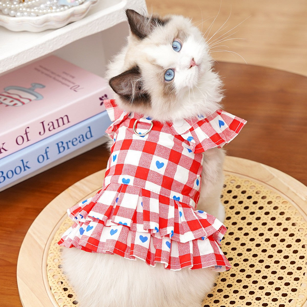 Pet Harness Dress – Cute Princess Outfit_CWMM11295