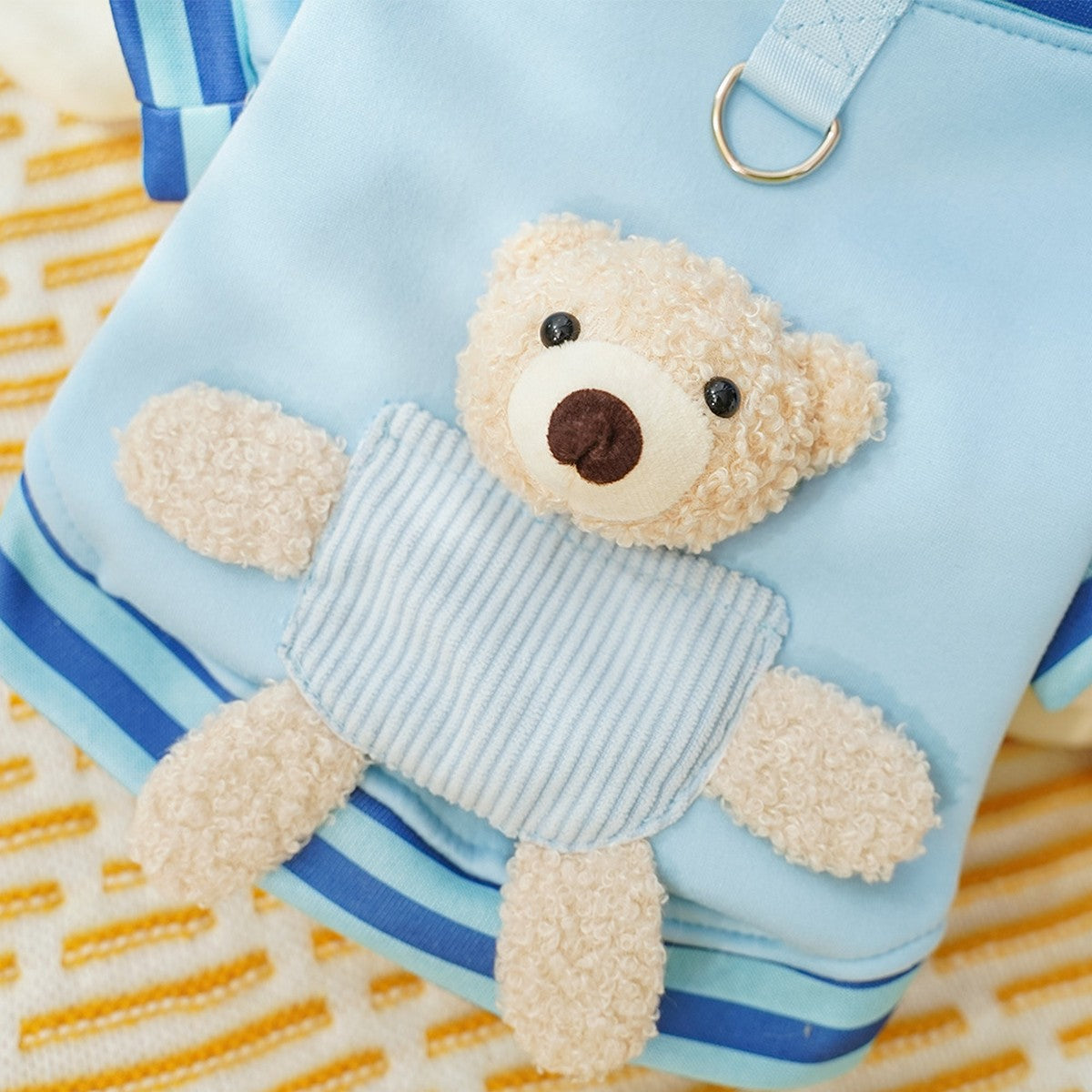 Trendy Pet Jacket – Warm Sporty Baseball Look_CWMM11169