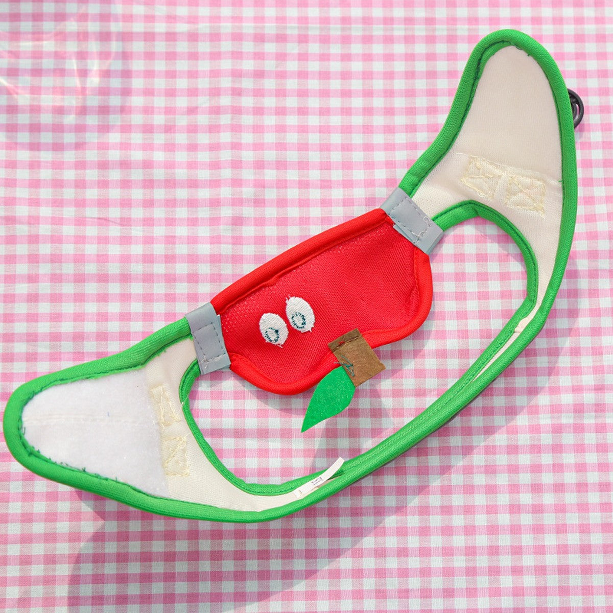 Pawsome Matching Set Cute Dog Bib with Mesh Harness_CWMM11131