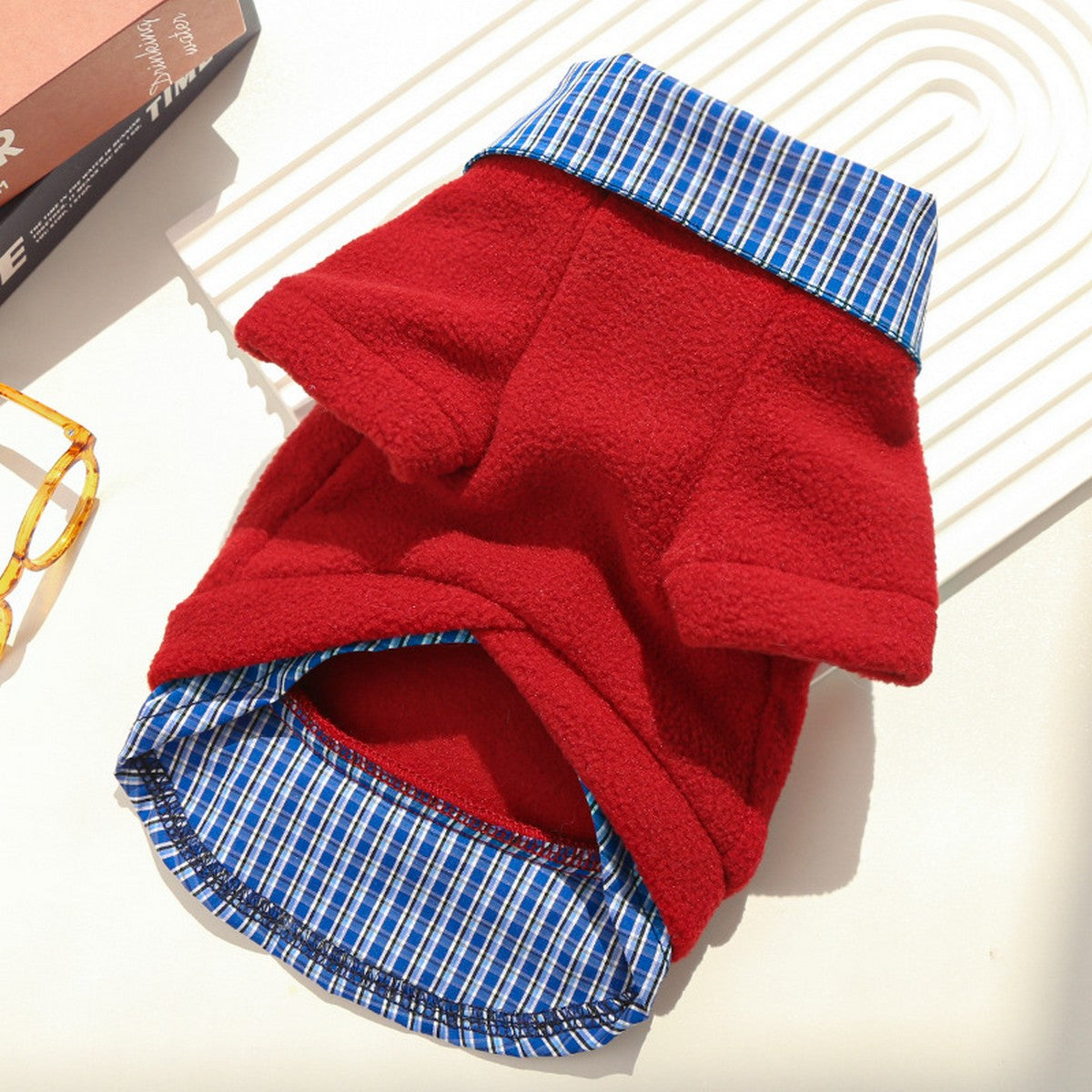 Miu Style Pet Fleece Top – Cozy Winter Outfit_CWMM11068