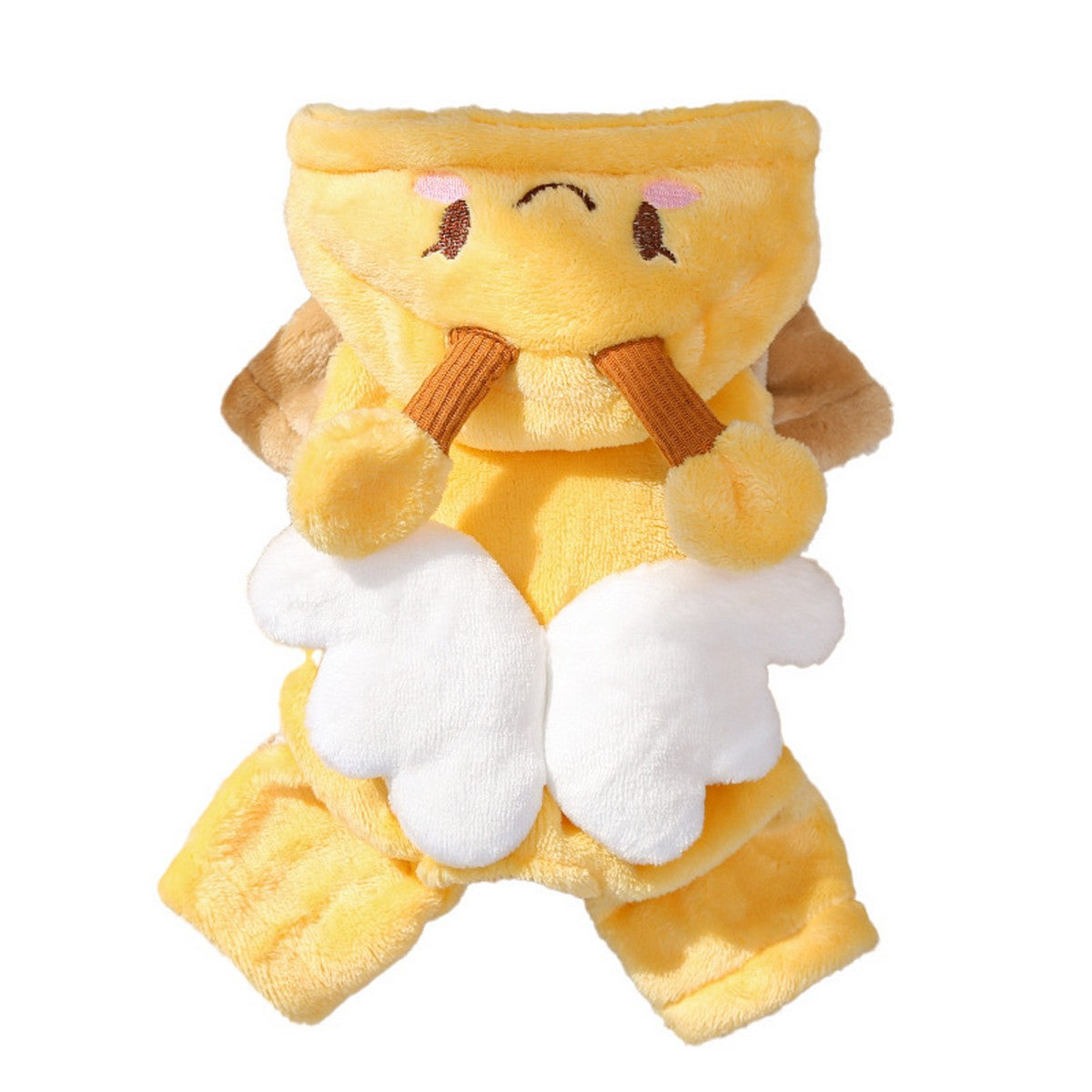 Flannel Pet Jumpsuit – Warm Dog Cat Outfit_CWMM11302