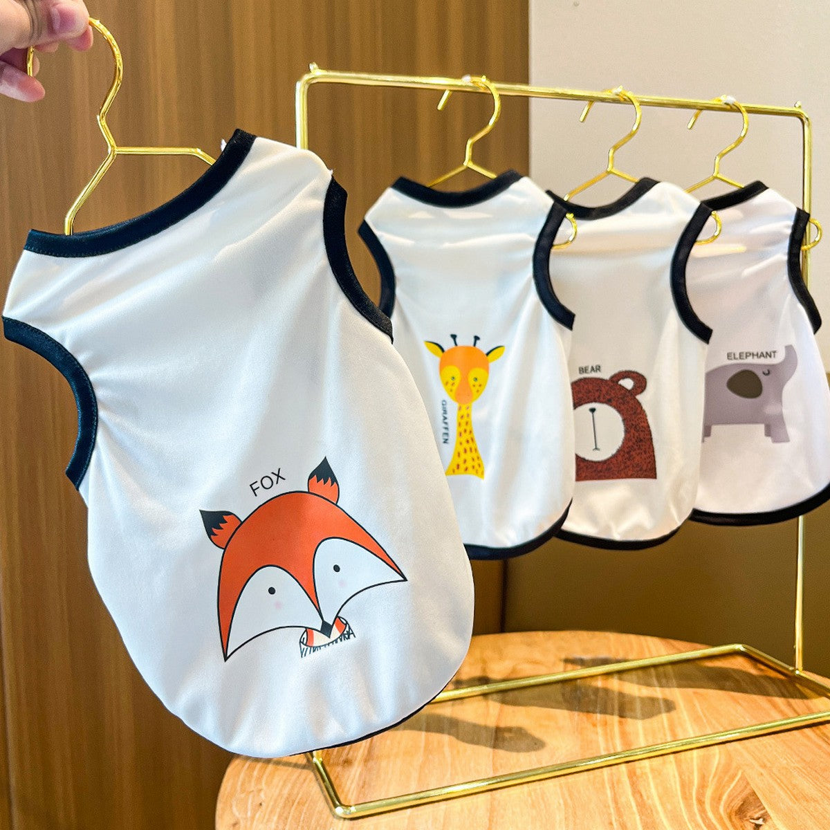 Pet Summer Vest – Nordic Style Dog Cat Shirt_CWMM11275