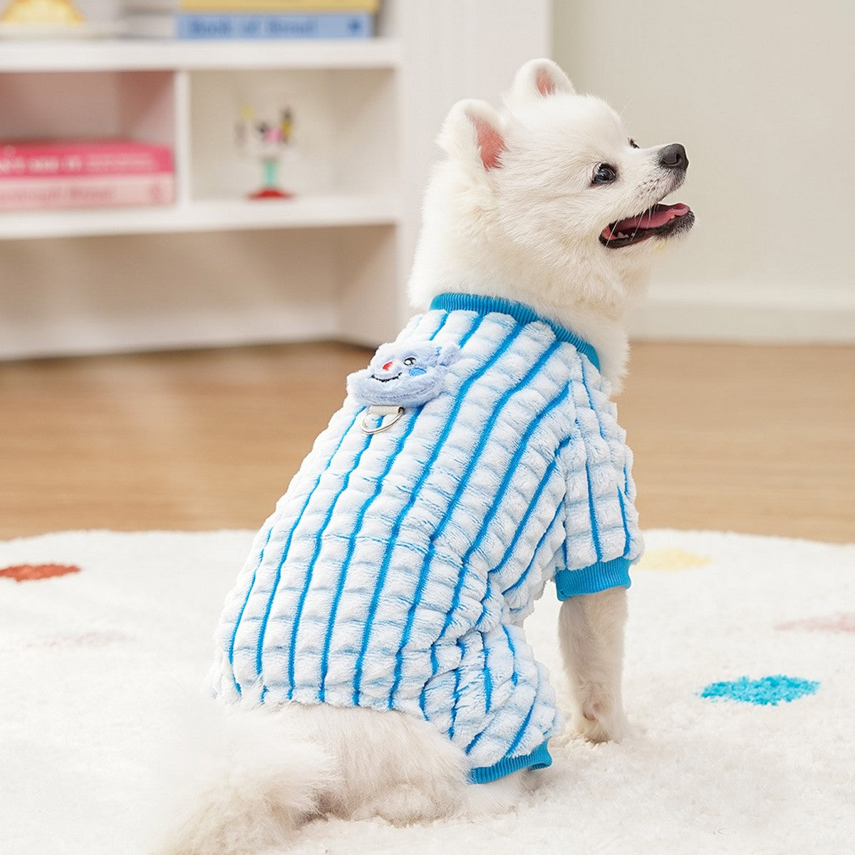 Pet Pajamas – Warm Dog Cat Four-Leg Outfit_CWMM11300