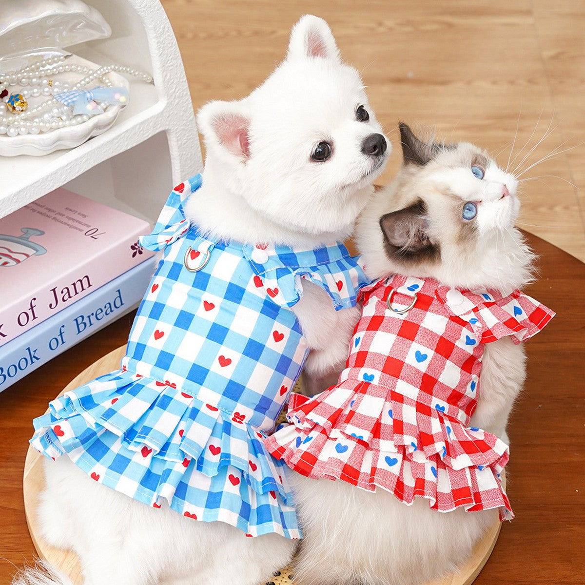 Pet Harness Dress – Cute Princess Outfit_CWMM11295