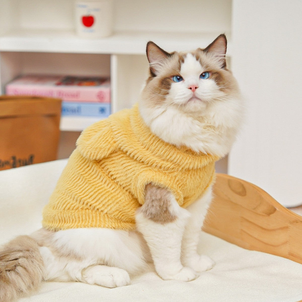 Faux Mink Pet Hoodie Vest for Dogs & Cats_CWMM11182