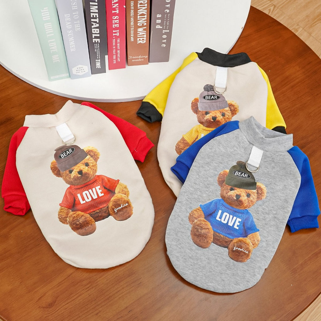 Fleece Pet Hoodie – Warm Winter Dog Cat Clothes_CWMM11162