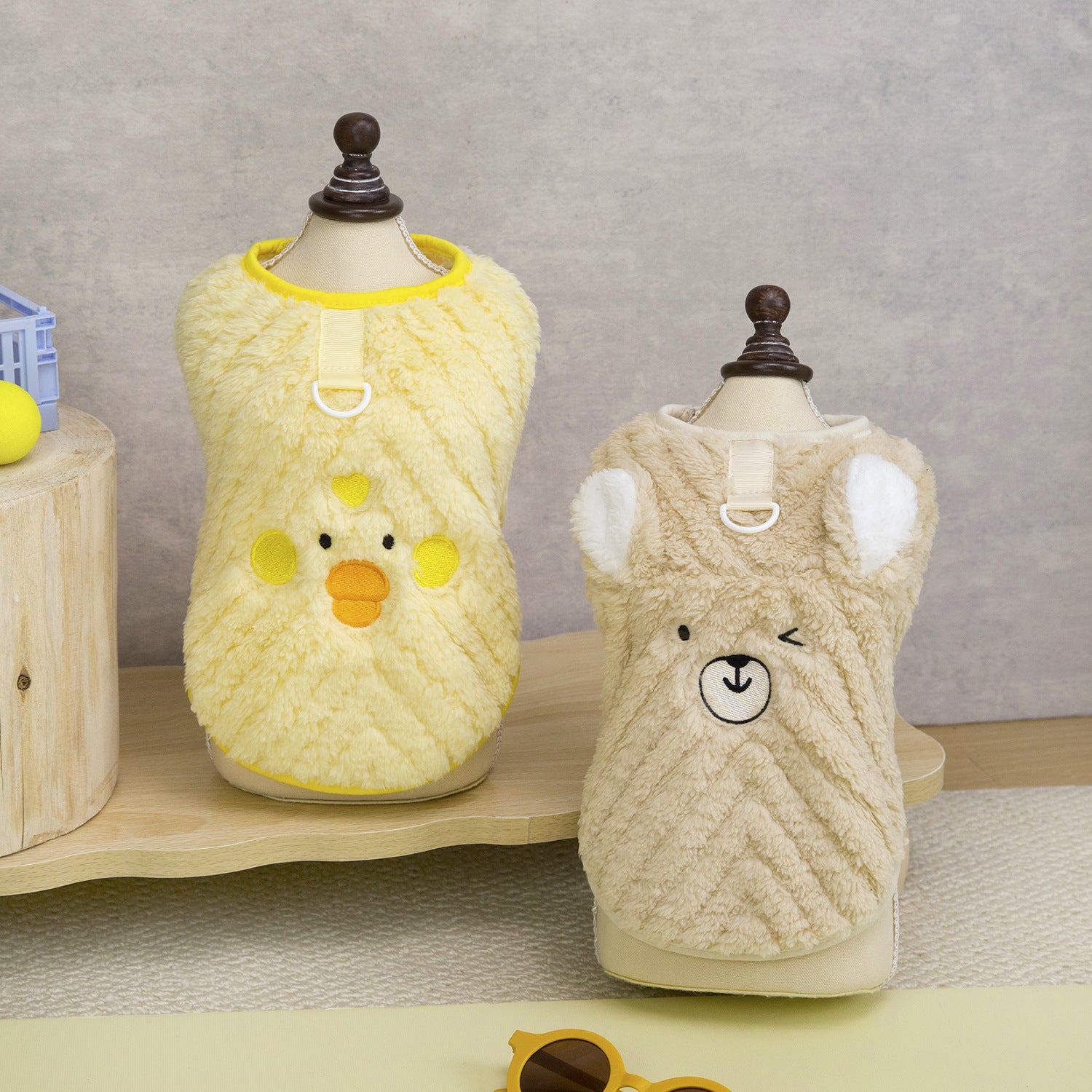 Pet Winter Fleece Vest for Small Dogs_CWMM12203