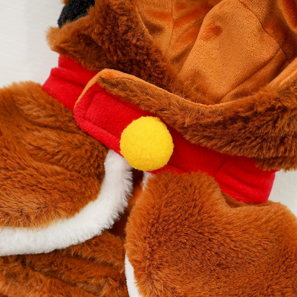 Tiger Plush Pet Cape – Warm Winter Cloak_CWMM11164