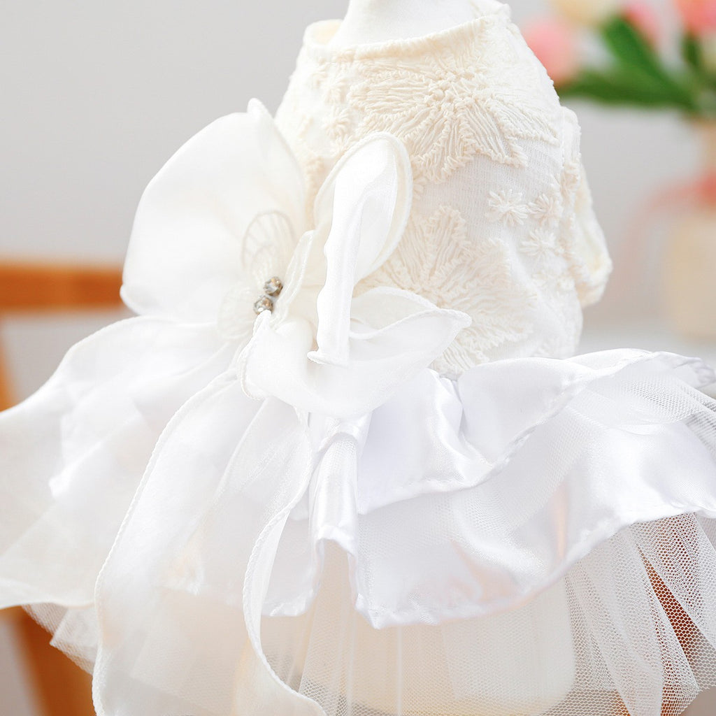 Cute Pet Ballet Tulle Princess Dress_CWMM13091