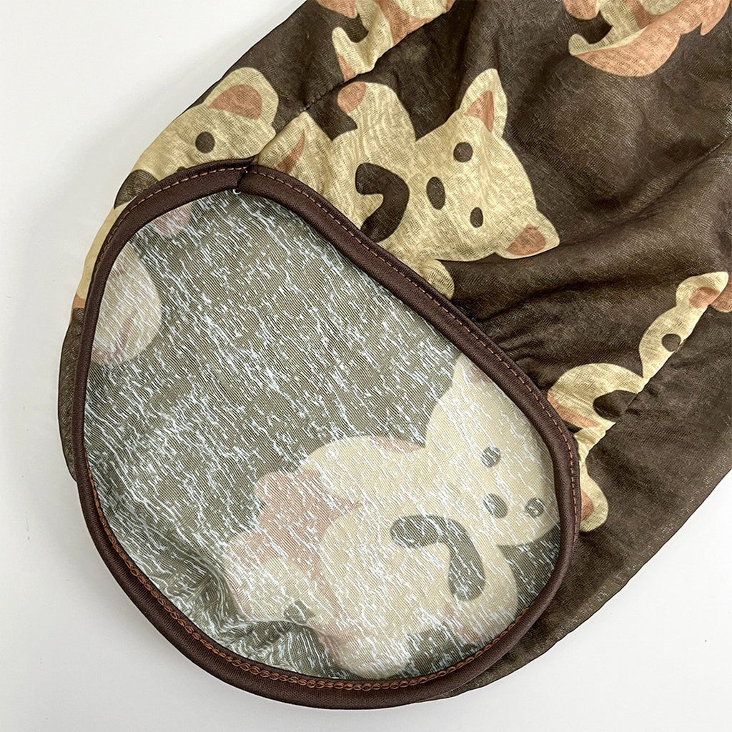 Large Dog Summer Vest  Bear Print Cooling Apparel_CWMM11135