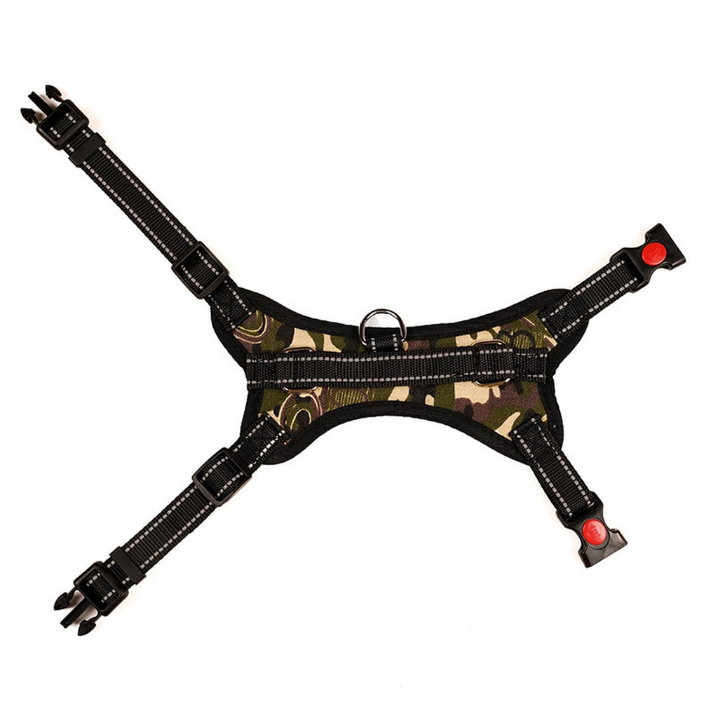 Large Dog Harness No-Pull Reflective Vest for Walking_CWMM11128