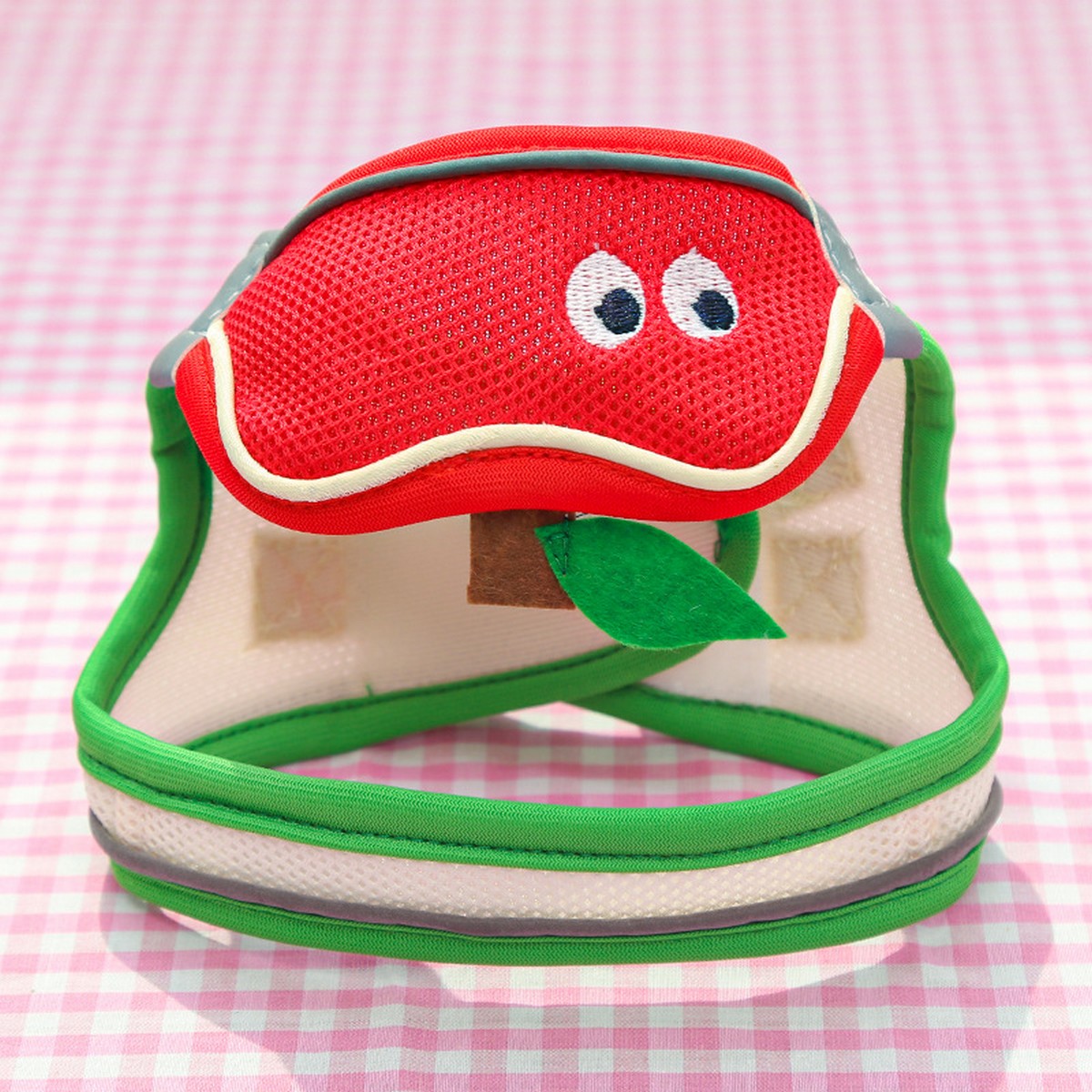 Pawsome Matching Set Cute Dog Bib with Mesh Harness_CWMM11131