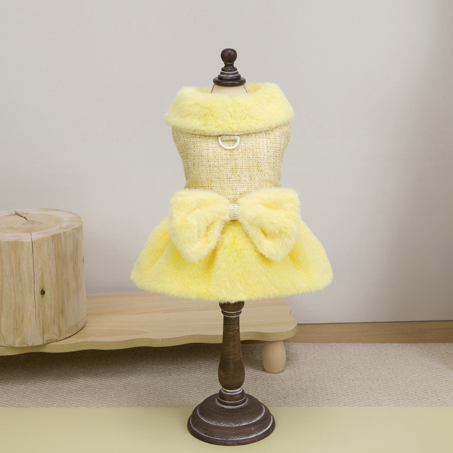 Teddy Bichon Dog Winter Princess Dress_CWMM12201