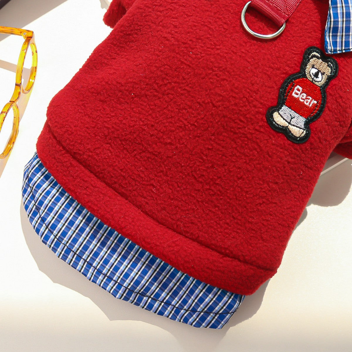 Miu Style Pet Fleece Top – Cozy Winter Outfit_CWMM11068