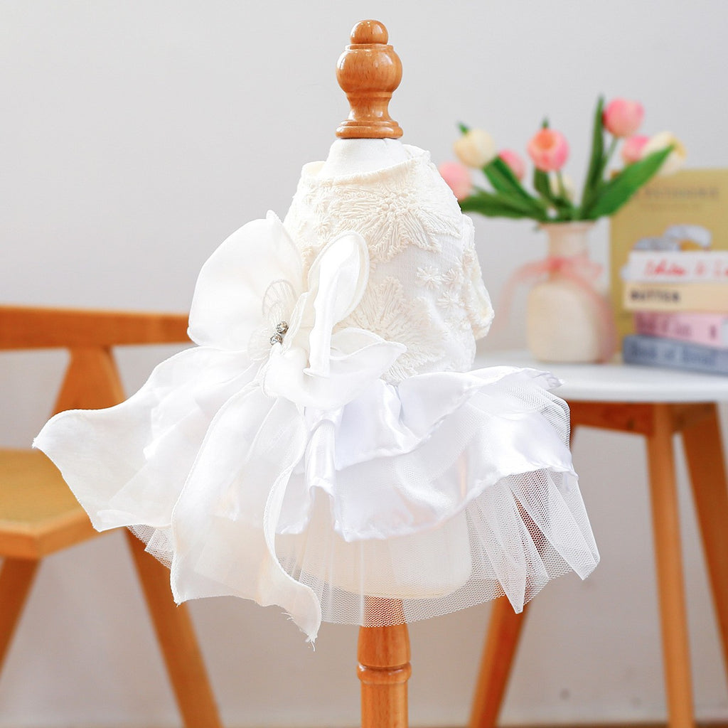 Cute Pet Ballet Tulle Princess Dress_CWMM13091