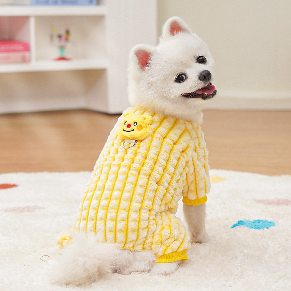 Pet Pajamas – Warm Dog Cat Four-Leg Outfit_CWMM11300