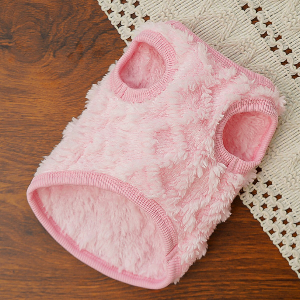 Plush Lined Coat for Small Dogs & Cats_CWMM11119