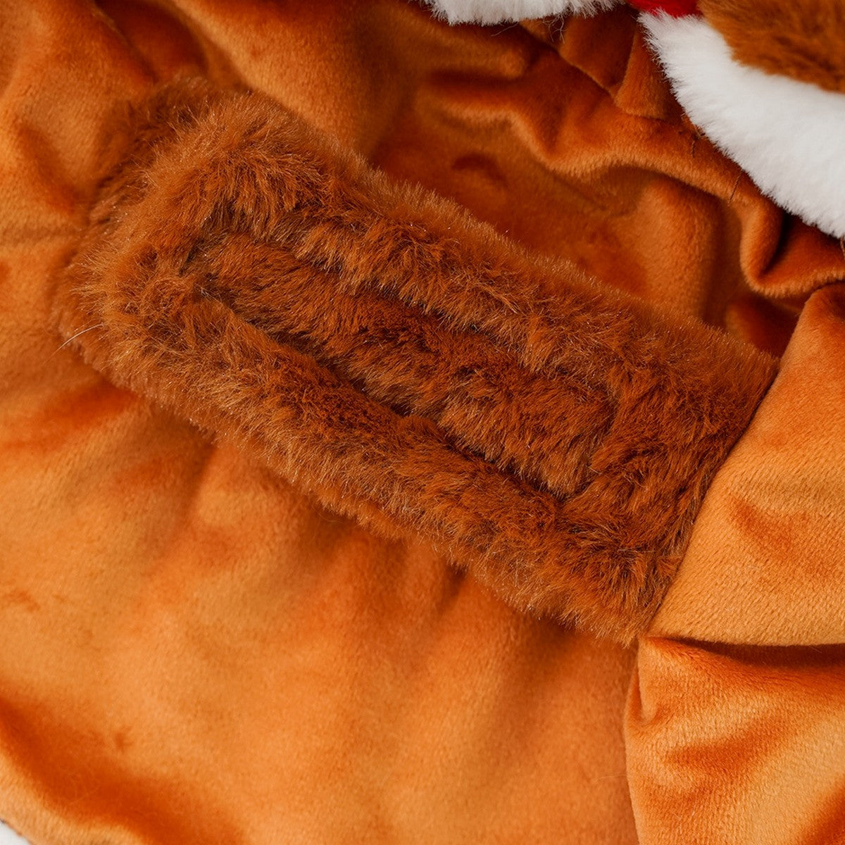 Tiger Plush Pet Cape – Warm Winter Cloak_CWMM11164