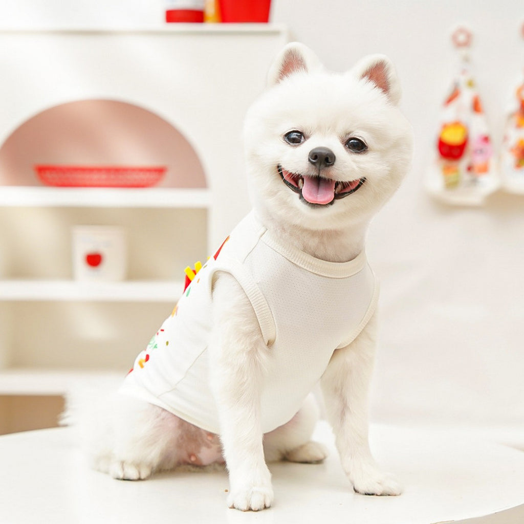 Summer Pet Clothes – Lightweight Ice Silk Vest_CWMM11059