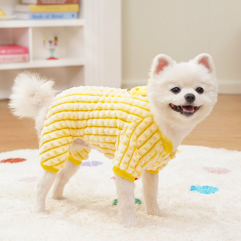 Pet Pajamas – Warm Dog Cat Four-Leg Outfit_CWMM11300