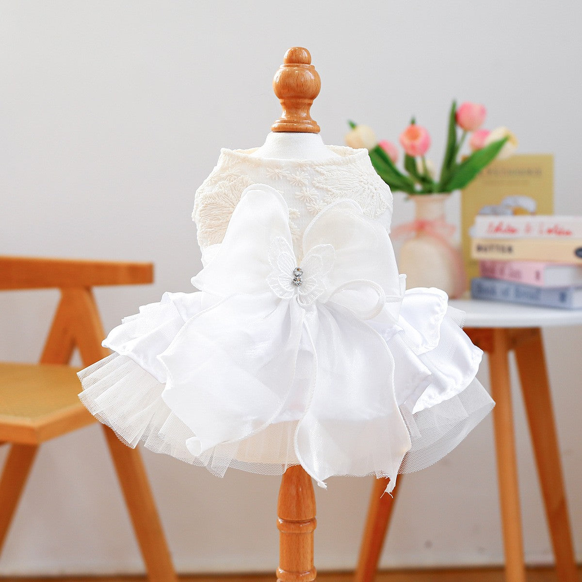 Cute Pet Ballet Tulle Princess Dress_CWMM13091