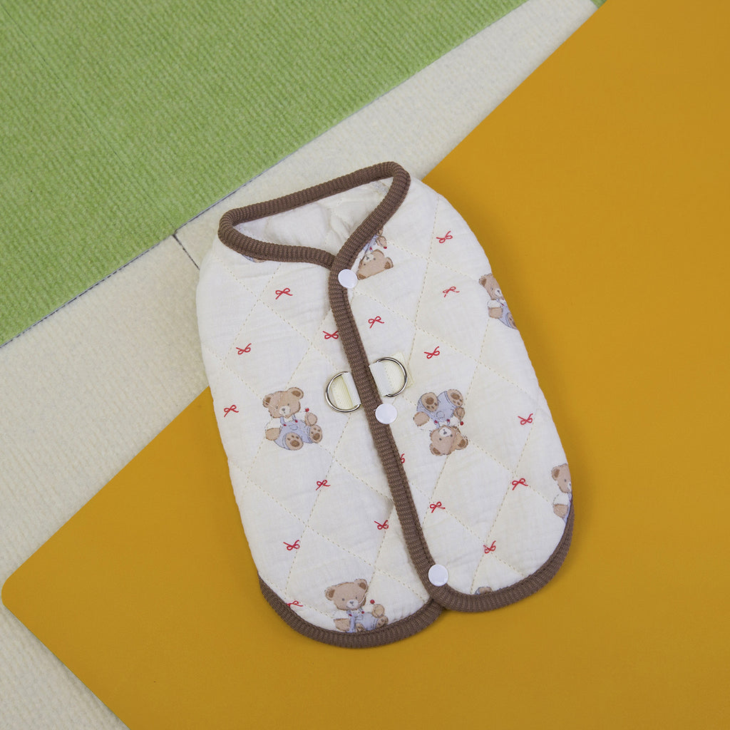 Warm Winter Dog Cotton Vest for Small Pets_CWMM12202