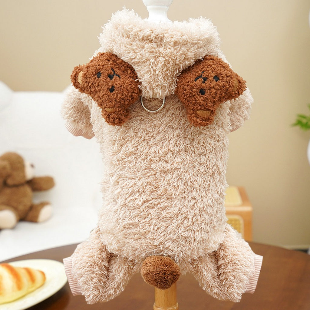 Warm Bear Costume   Winter Dog Cat Wear_CWMM11298