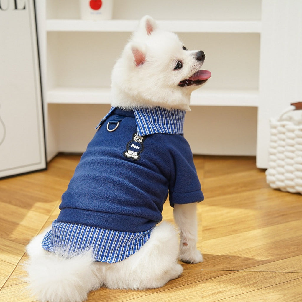 Miu Style Pet Fleece Top – Cozy Winter Outfit_CWMM11068