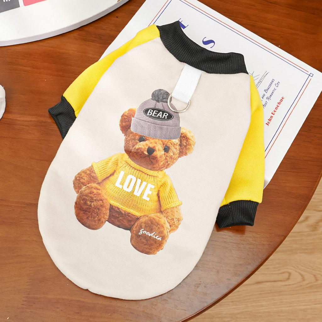 Fleece Pet Hoodie – Warm Winter Dog Cat Clothes_CWMM11162