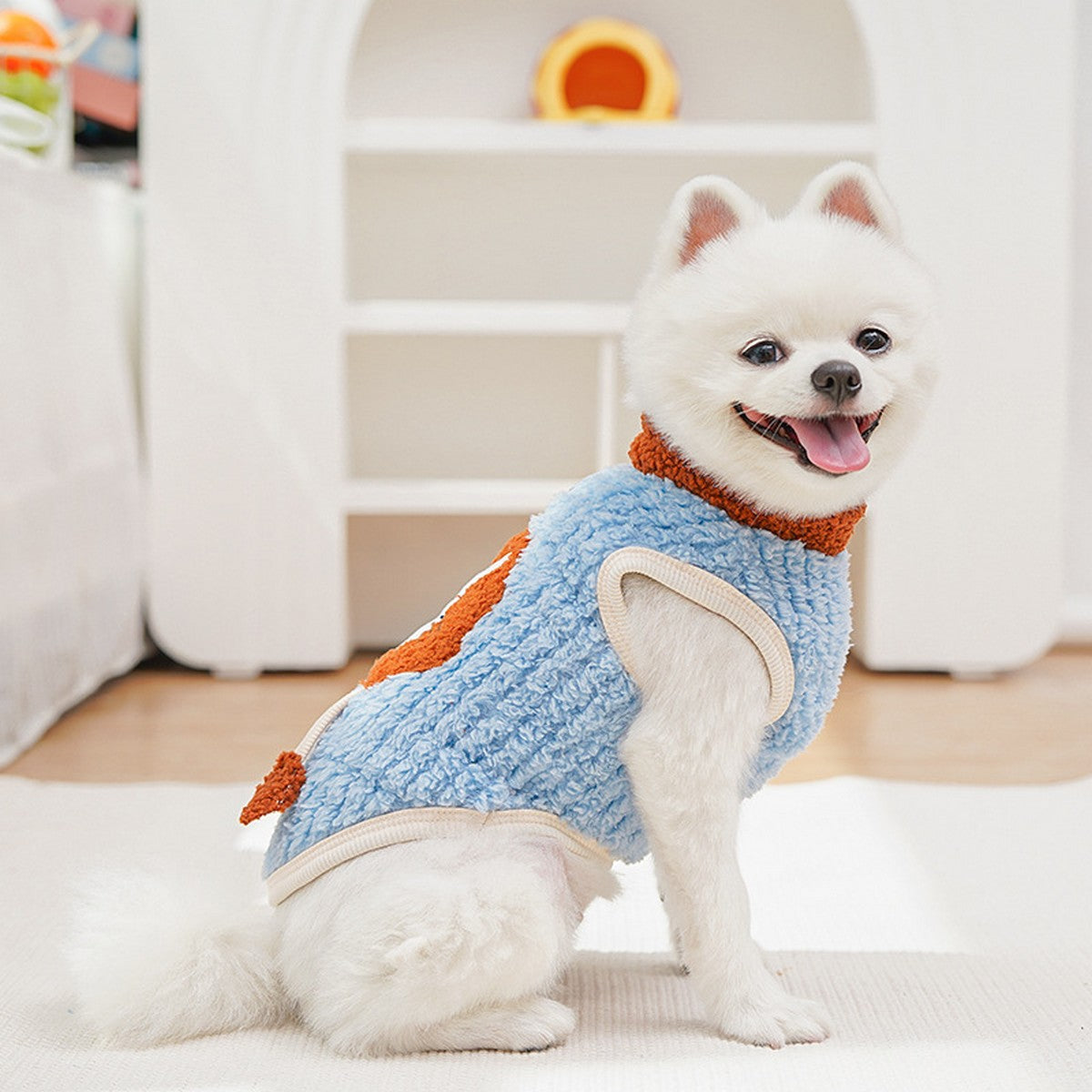 Plush Lion Suit for Hairless Pets Warmth Solution_CWMM11130