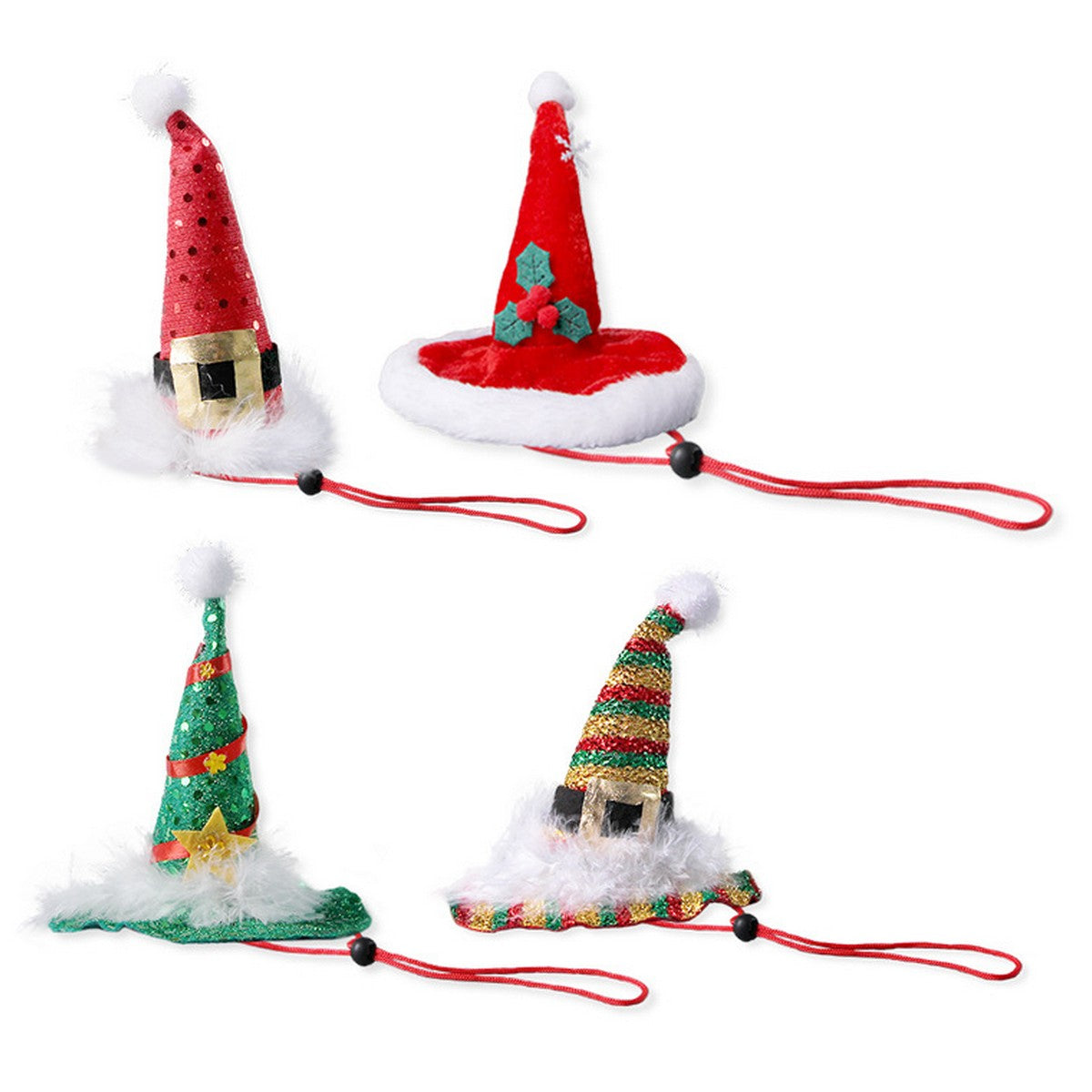Festive Pet Costume – Creative Christmas Pet Hat_CWMM11352