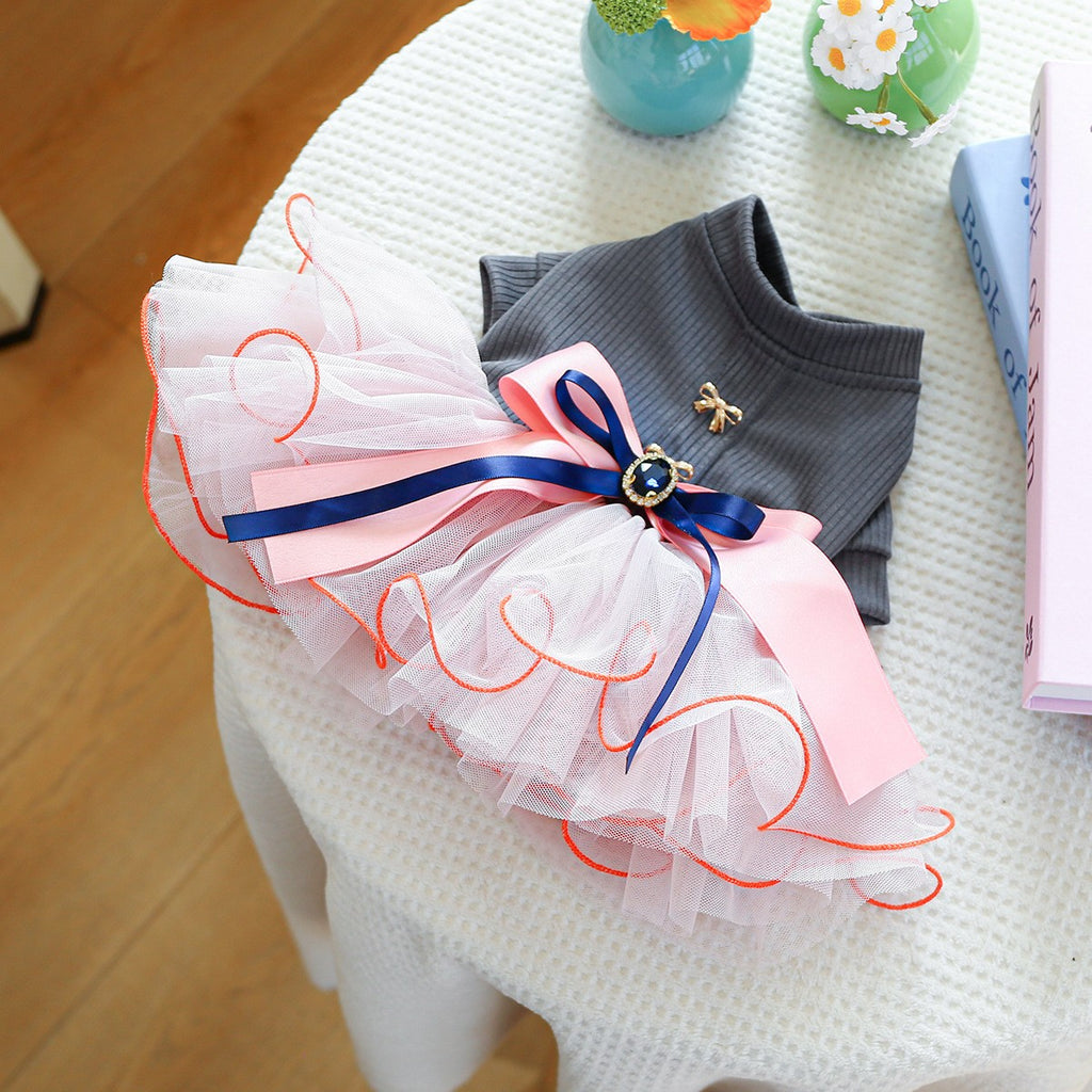 Dog Cat Cute Petty Princess Skirt_CWMM13015