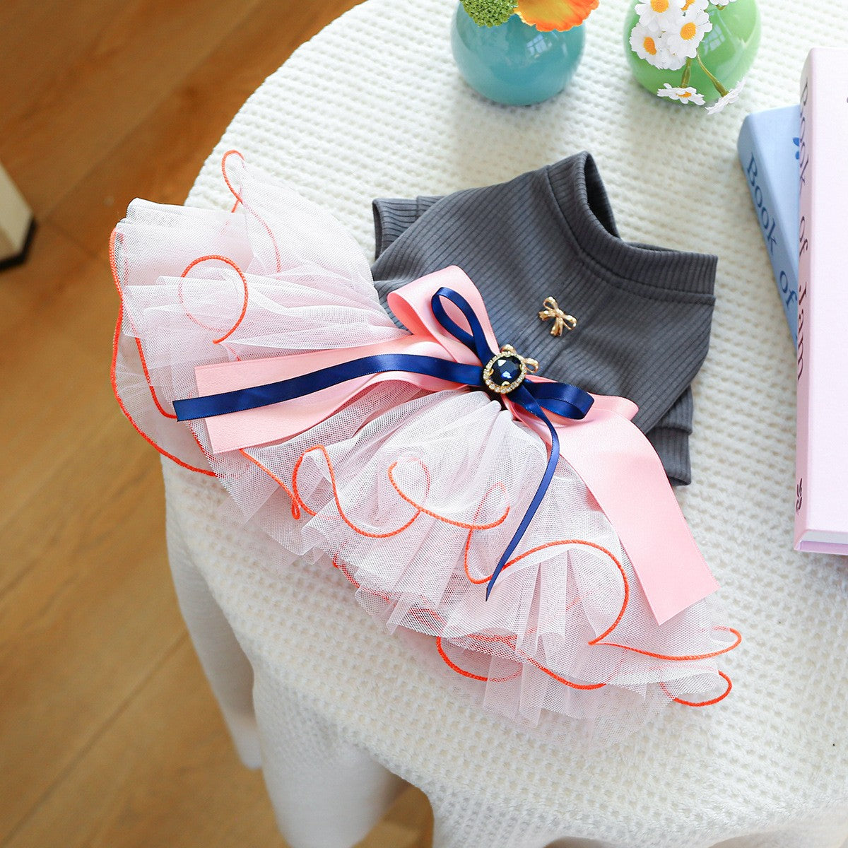 Dog Cat Cute Petty Princess Skirt_CWMM13015