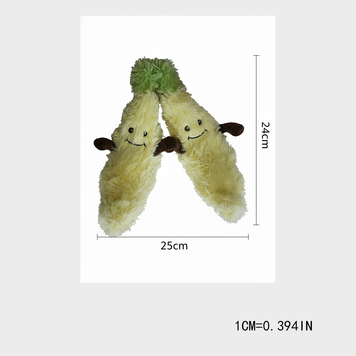 Hugging Banana Plush Dog Toy Squeaky_CWMM13354
